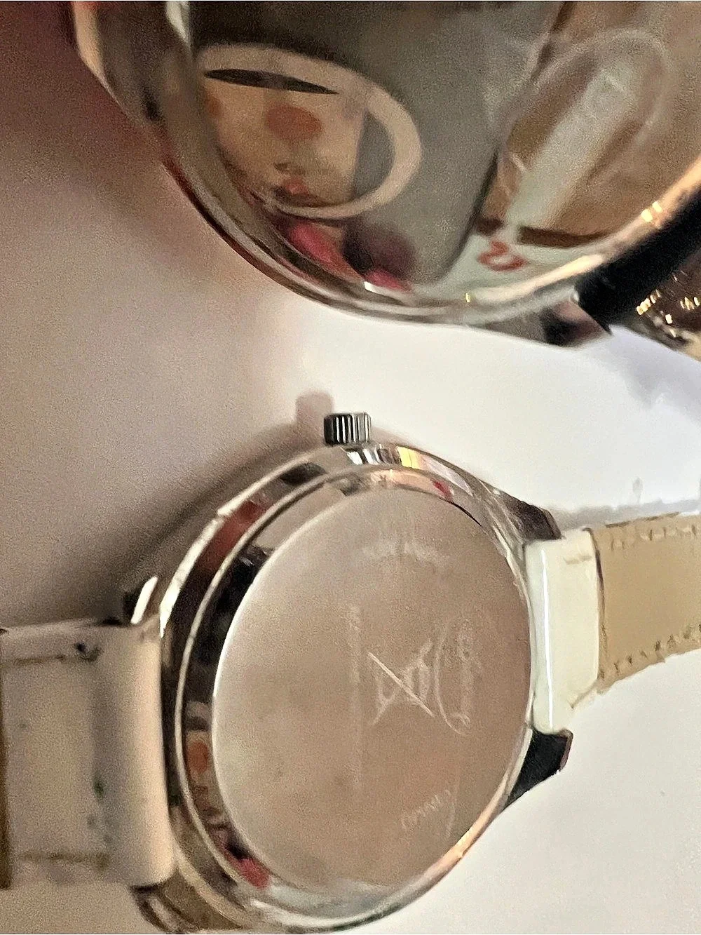 Disney Minnie Mouse and Mickey Mouse watches Rhinestone Black & White